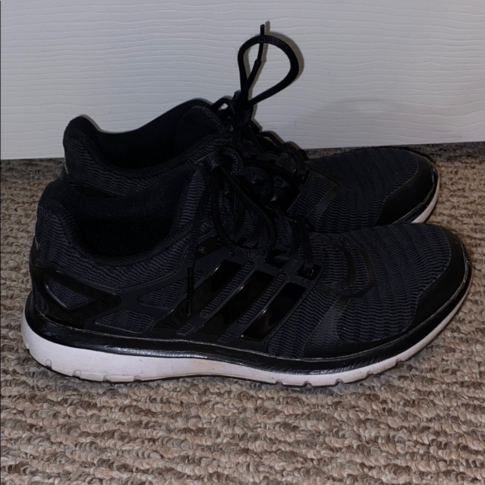 black adidas